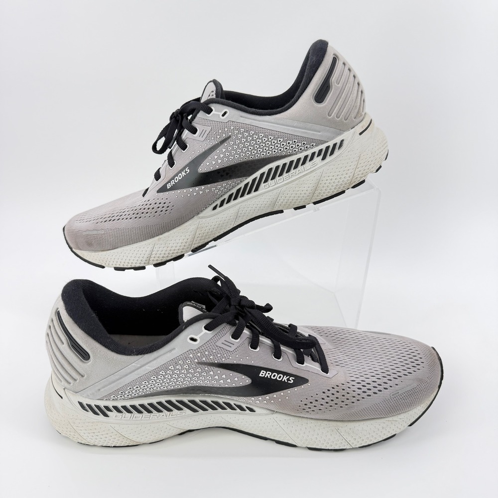 Brooks Adrenaline GTS 22 Running Shoes Supportive Grey Mens Size 14